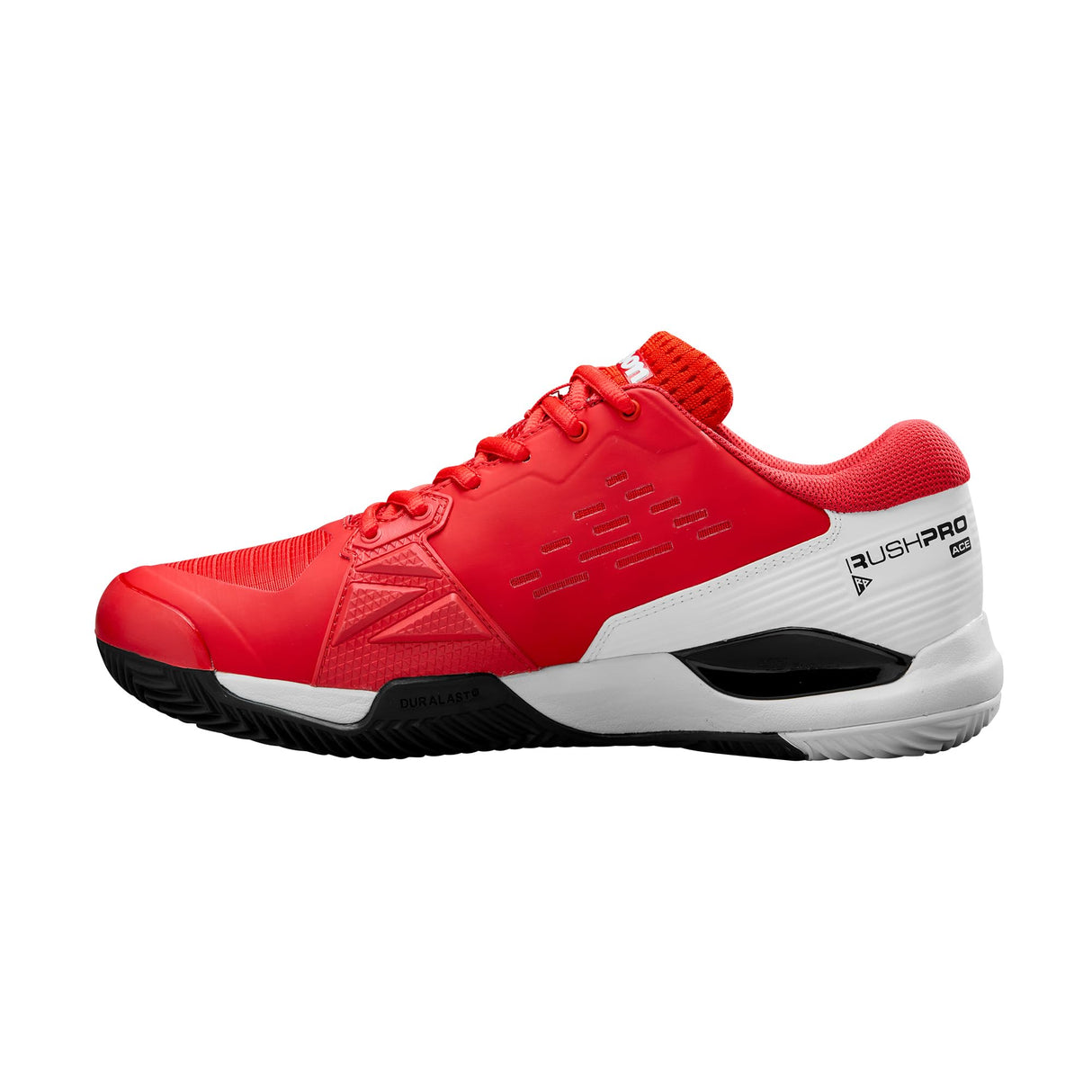 Wilson Rush Pro Ace Clay, Zapatillas de Tenis Hombre, Infrared/White/Black, 46 EU