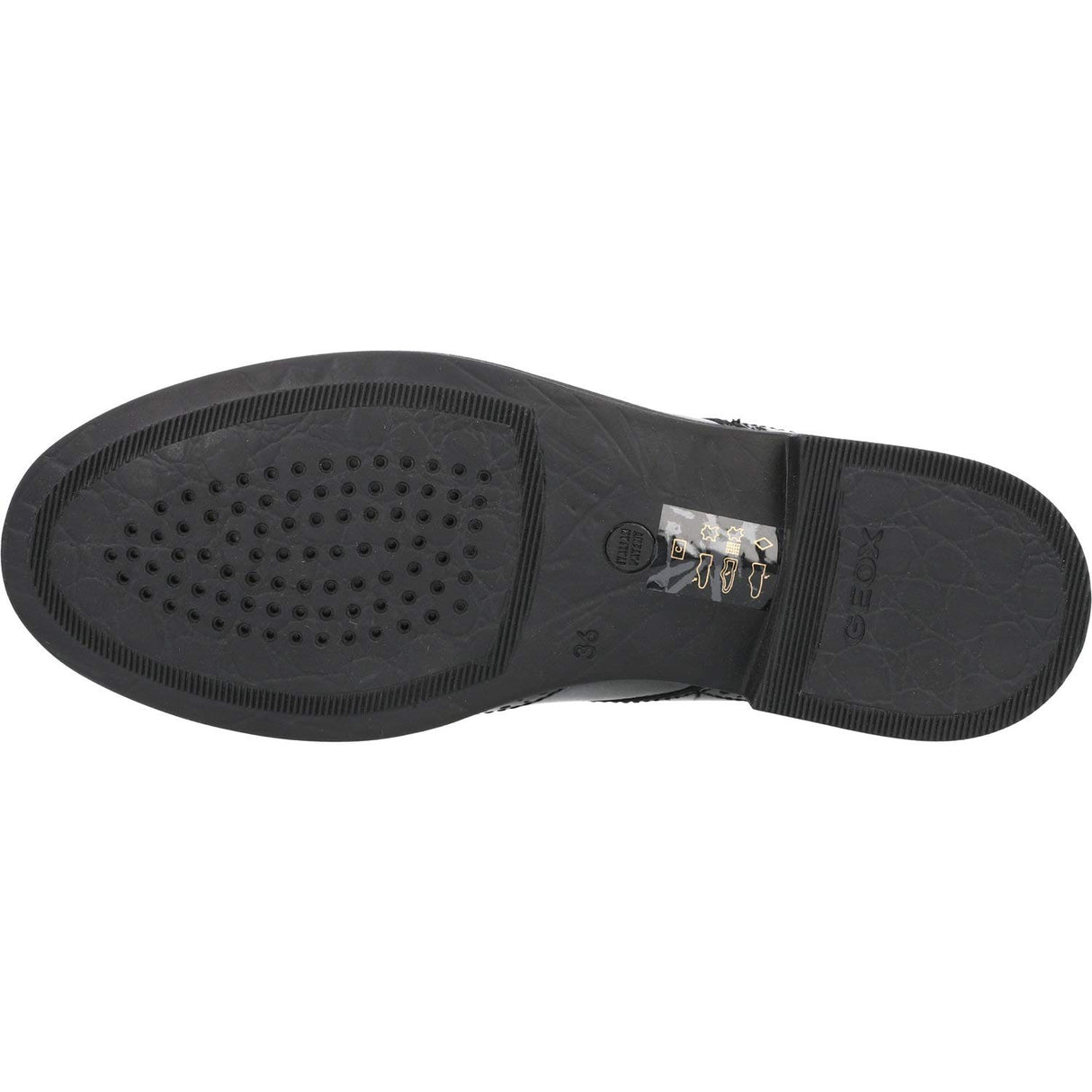 Geox Jr Agata D, Zapatos para Niña, Negro (Black), 33 EU