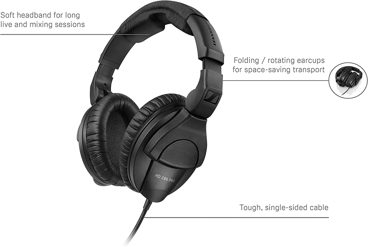 Sennheiser HD 280 PRO Auriculares Profesionales de Monitorización