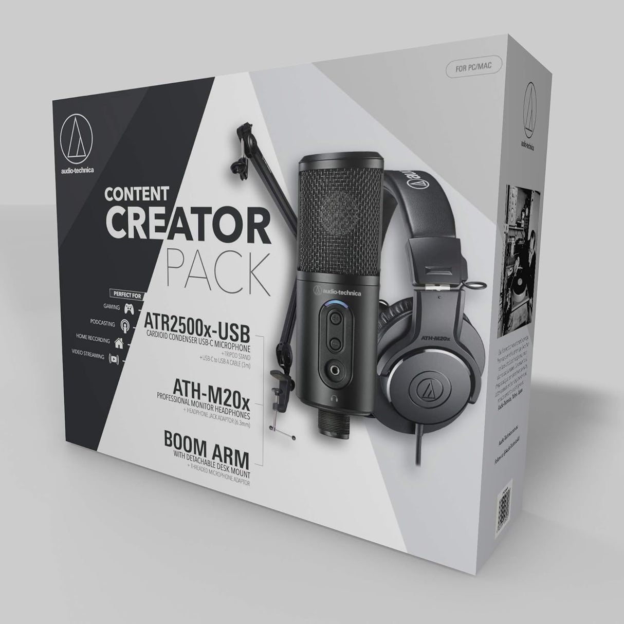 Audio-Technica Creator Pack Negro