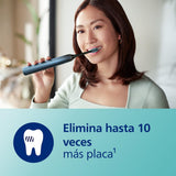 Philips Sonicare DiamondClean 9000, cepillo dental eléctrico, edición especial, cepillo dental sónico con aplicación, sensor de presión, soporte de carga, color aguamarina, modelo HX9911/89