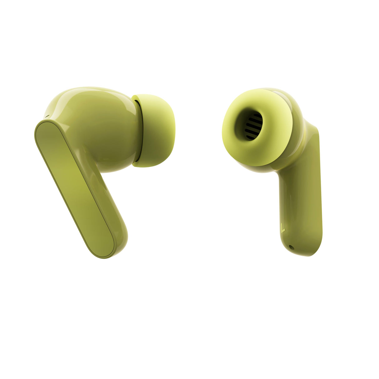 Motorola Moto Buds, Auriculares inalámbricos, Sonido inmersivo con Dolby Atmos, reducción de Ruido, autonomía de 42 Horas, 3 micrófonos, Verde Oliva [versión Francesa]