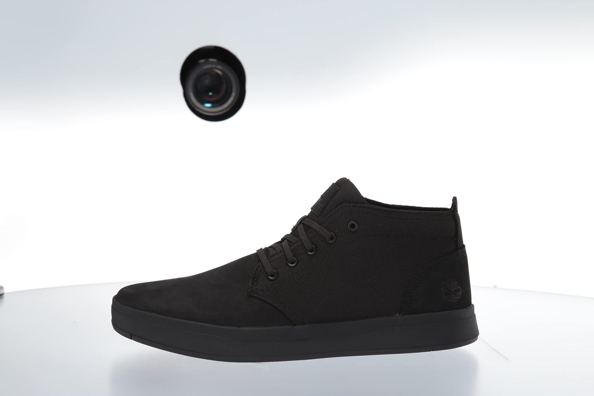 Timberland Mid Lace UP Sneaker, Zapatillas Hombre, Negro, 49 EU