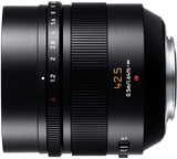 Panasonic LEICA DG NOCTICRON H-HS043 - Objetivo Focal fija para cámaras de montura M4/3 (Focal 42,5 mm, F1.2, tamaño filtro 67 mm, lentes asféricas, POWER O.I.S), negro