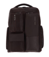 PIQUADRO Ca5886w116 Mochila Ronnie Fast-Check Porta PC 15.6'', marrón, Talla única para Hombre