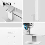 MSI PRO MP243XP Monitor Oficina 23.8" FHD, Panel IPS 1920 x 1080, 100 Hz, Pantalla Confort Ocular, Montaje VESA, Altavoces Integrados, Soporte Display Kit, Regulable, HDMI 1.4, DP 1.2a