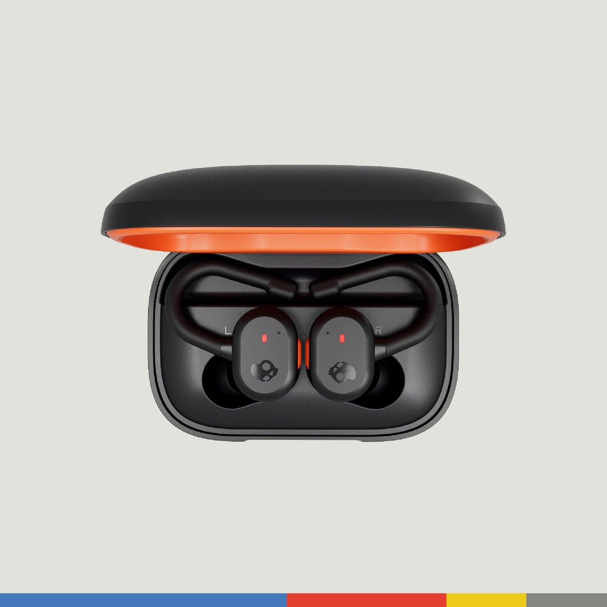 Skullcandy Push Active Auriculares In-Ear Inalámbricos, 43 h de Autonomía, Skull-iQ, con Alexa Habilitada, Micrófono, Compatibles con iPhone Android y Dispositivos Bluetooth - Negro