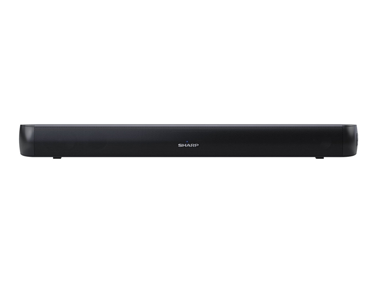 Sharp HT-SB107 2.0 Barra de Sonido, Cine en Casa, Bluetooth, HDMI ARC/CEC, USB Playback, Potencia Máxima Total de Salida 90 W, 65 cm, Color Negro