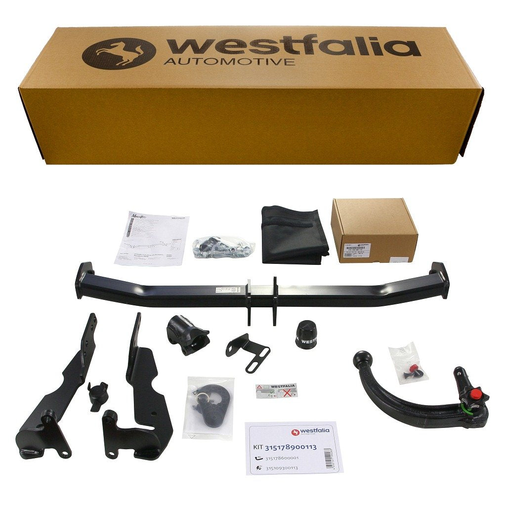 Westfalia 315178900113 Verticle Desmontable para remolques