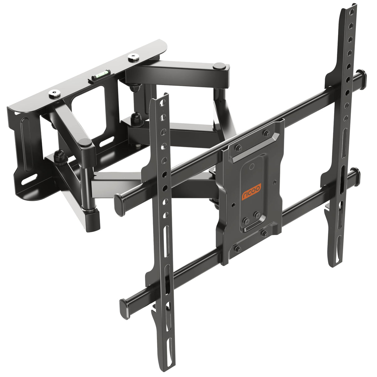 RICOO Soporte TV Pared 32-65" Pulgadas (81-165cm) S7244 Brazo articulado Giratorio Inclinable Colgador televisión Universal VESA 200x200-400x400 Negro