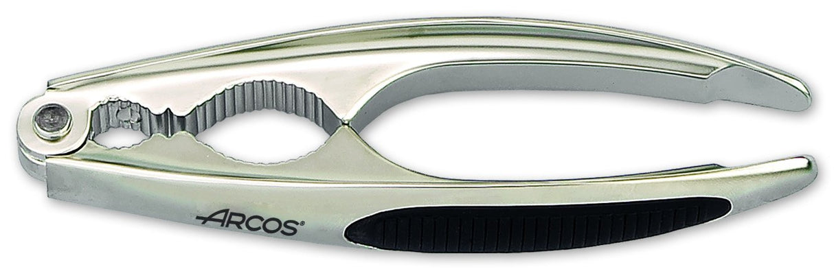 Arcos Accesorios de Cocina - Juego de 5 Piezas (Pelador, Cascanueces, Sacacorchos, Prensa Ajos, Abrelatas) - Aleación de Zinc, Acabado Cromado, Caja Regalo - Plata