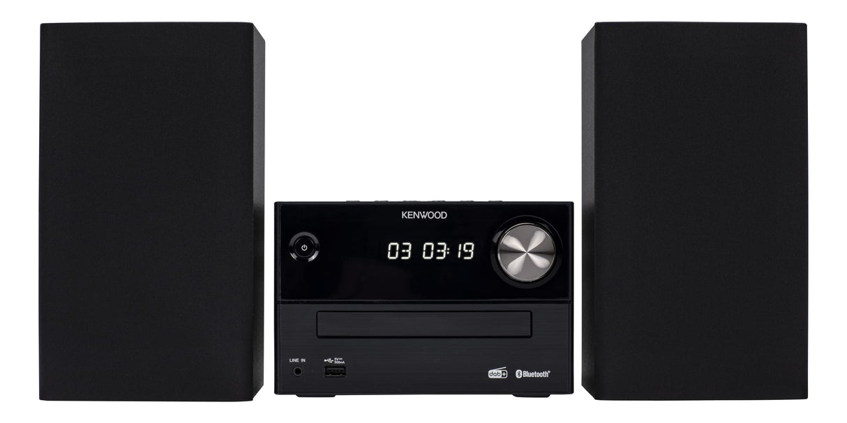 KENWOOD M-420DAB - Microcadena, Color Negro,D, USB, Dab+, Bluetooth