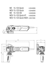 METABO 600468000 Amoladora angular