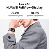 HUAWEI Watch Fit 2 Smartwatch con GPS, Bluetooth, Gestión de Vida Saludable, Batería Larga Duración, Animaciones Entrenamiento Rápido, Monitorización SpO2, Azul, Reloj Deportivo