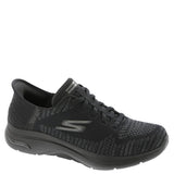 Skechers Zapatillas sin Cordones Go Walk Arch Fit 2.0 para Hombre - Grand Select 2, Negro/Negro, 42 EU