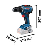 Bosch Professional GSR 18V-55 - Atornillador a batería (2 baterías ProCore x 4.0 Ah, 18V, 55 Nm, en L-BOXX)