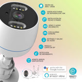 Blendend Cámara Exterior 1080p 2MP visión Nocturna a Color, Ideal para vigilancia y Seguridad en Exteriores.