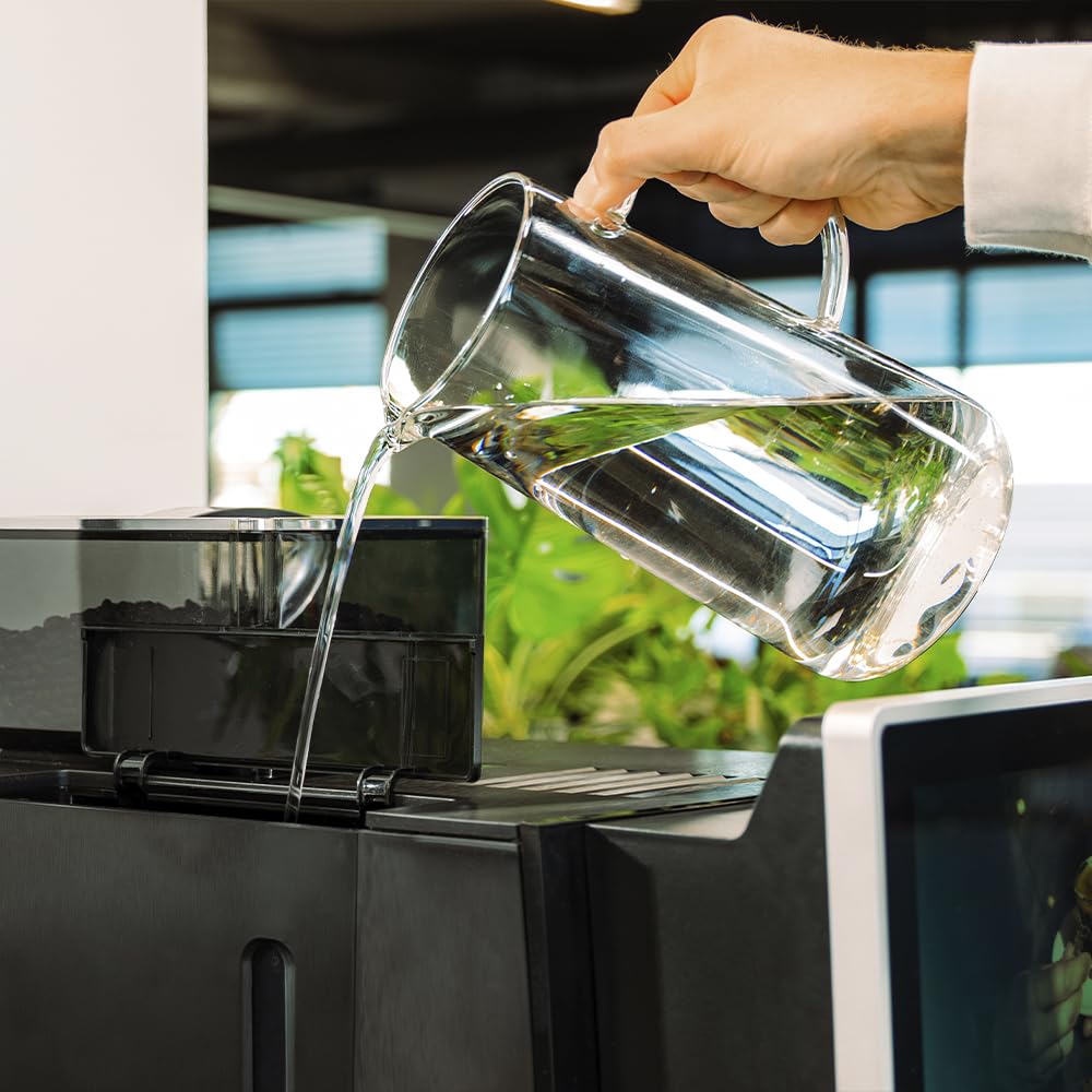 Cecotec Cafetera Superautomática Comercial Cremmaet Coffice. 2900W, Pantalla Táctil, Molido Uniforme, 1 Molinillo, 26 Bebidas, Depósito de Café en Grano 1Kg, Depósito de Agua de 2L