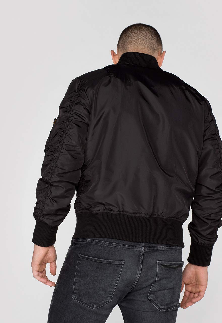 Alpha Industries MA-1 TT Chaqueta Bomber, Hombre, Negro (Black - 03), XL