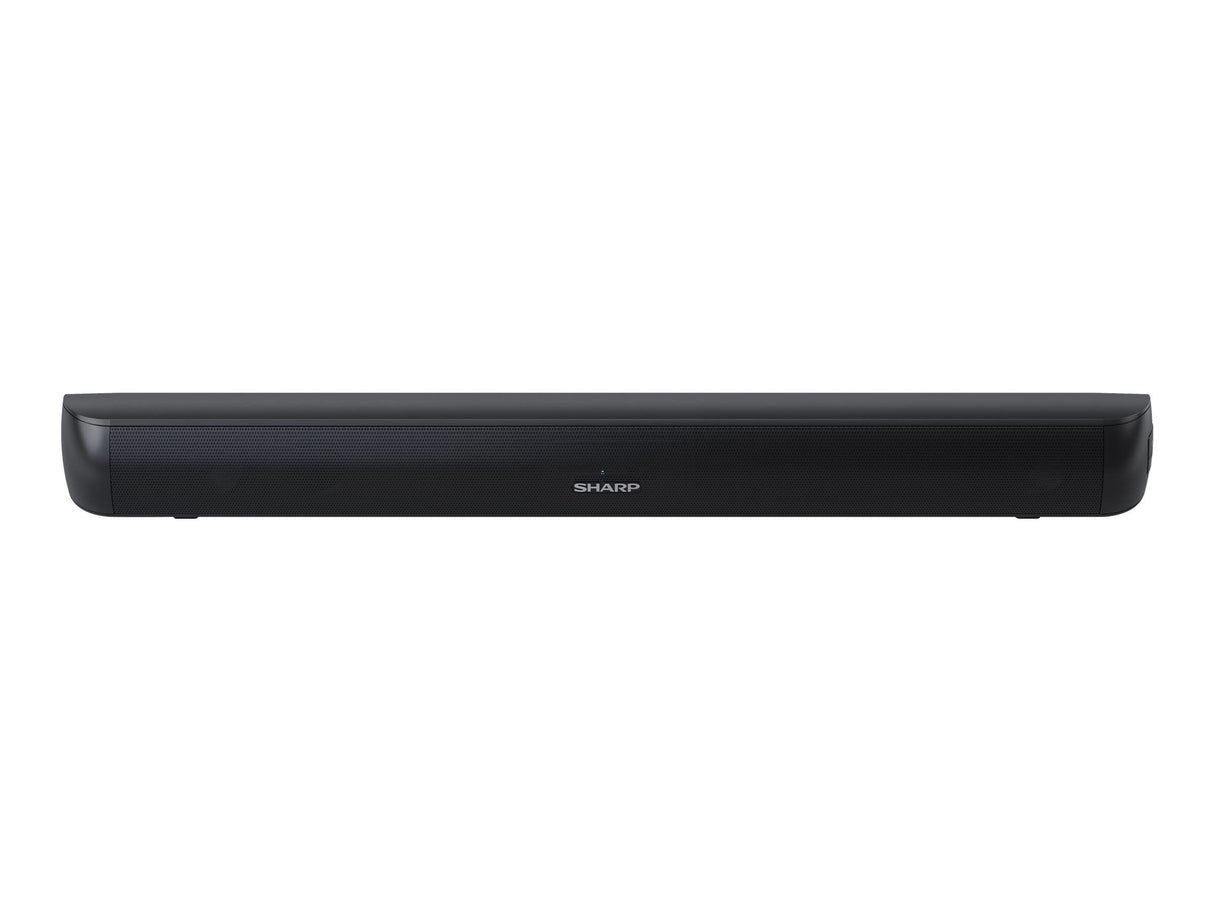 Sharp HT-SB107 2.0 Barra de Sonido, Cine en Casa, Bluetooth, HDMI ARC/CEC, USB Playback, Potencia Máxima Total de Salida 90 W, 65 cm, Color Negro