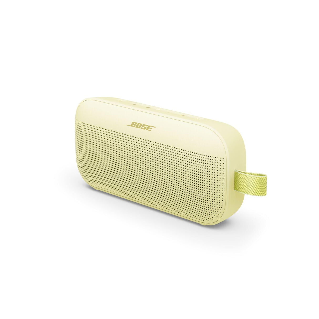 Bose SoundLink Flex (2.ª Gen.), Altavoz portátil inalámbrico con Bluetooth pequeño y Potente para Fiestas al Aire Libre, hasta 12 h de autonomía, Resistente al Agua IP67 y al Polvo, amorillo limón