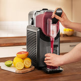 Cecotec Máquina de Granizado Heladera 2,6L Twist&Ice 2600. 220W, Bebidas en 15-60mins, 1,9L para Ingredientes, Control Táctil, 6 Modos, Refrigeración Adaptable, Diseño Ergonómico, Boquilla sin Goteo