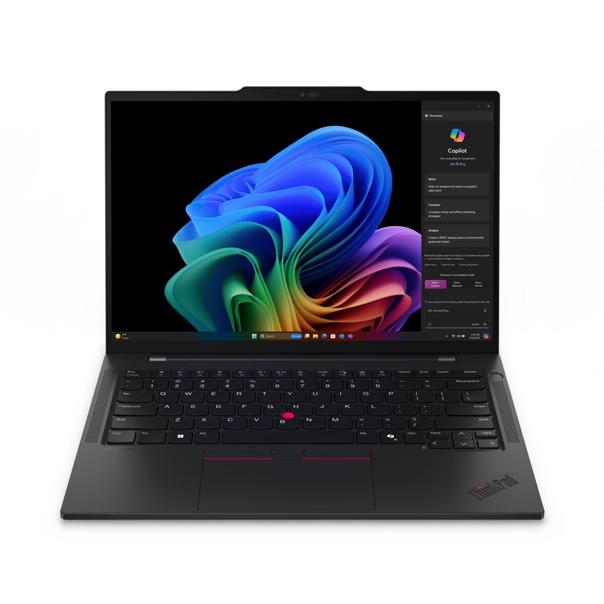 Lenovo Laptop T14S G6 X1P-42-100 14" Qualcomm 16 GB RAM 512 GB SSD QWERTY Español - Marca EAN: 0198155307591