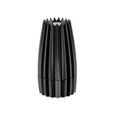 Alessi - Grind WAL03 B - Molinillo de Sal de Diseño en Aluminio Fundido, Negro
