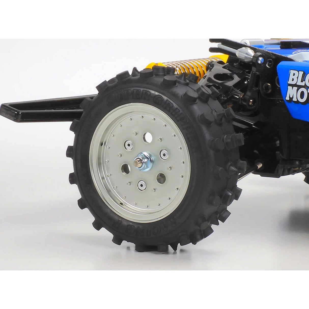 Tamiya 58710 1:10 RC Hotshot II Blockhead Motors - Coche teledirigido, vehículo RC, modelismo, Kit para Montar, Hobby, Bricolaje, Azul Claro