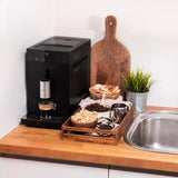 Cecotec Cafetera Superautomática Compacta Cremmaet Compact, 19 Bares, Sistema Thermoblock, Grano recién molido con Plug&Play, Depósito 150gr café con molinillo, 1,1 L agua