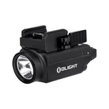 OLIGHT Baldr S Linterna Táctica 800Lm 130M 3 Modos con Luz Verde y Blanca Doble Interruptor Trasero Perfecta para Picatinny Rail y GLOCK Caza Defensa Utilizada (luz Blanca + luz Verde, Nergo)