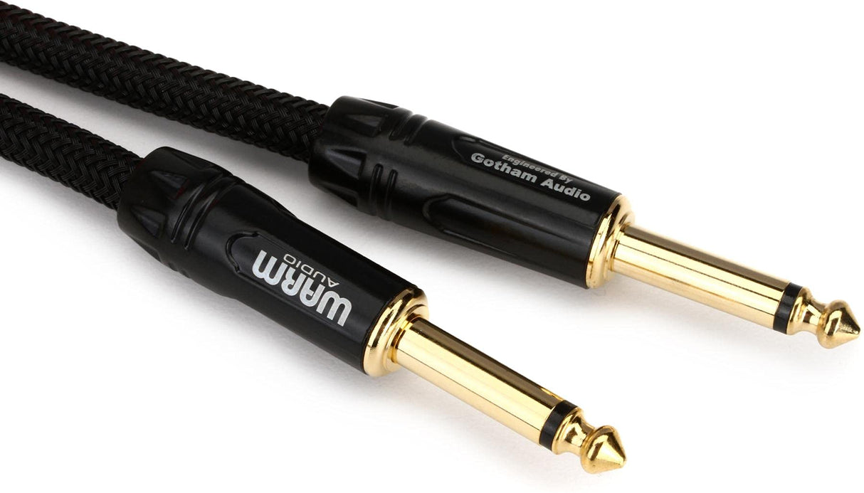 Warm Audio Prem-TS-18' Premier Series cable de instrumento TS recto a TS recto - 5,5 m