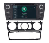 Autorradio de Ajuste Personalizado para BMW Serie 3 Android GPS Bluetooth WiFi Dab USB Pantalla táctil Full HD 7" procesador de 8 núcleos y comandos de Voz