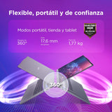 Lenovo IdeaPad 5 2-in-1 Gen11 – Portátil AI PC Convertible Táctil 15.3" WUXGA (Intel Core Ultra 5 322, 16GB RAM, 512TB SSD, Wi-Fi 6, Copilot+ PC, Win11 Home) QWERTY Español- Gris Luna