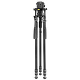 Vanguard Alta Pro 3VRL 303AV20 - Trípode con rótula de vídeo de Aluminio