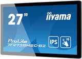 iiyama Prolite TF2738MSC-B2 Monitor Pantalla táctil 68,6 cm (27") 1920 x 1080 Pixeles Multi-Touch Multi-Usuario Negro