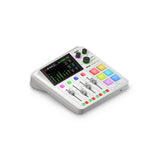 RØDE RØDECaster Duo RØDECaster Duo de RØDE, solución de producción de audio compacta todo en uno para podcasts, transmisiones, producción musical y creación de contenido (Blanco)
