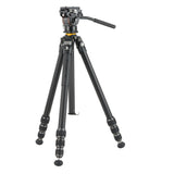 Vanguard Veo 5 264AV14 - Trípode de vídeo de Aluminio, rótula Veo PV-14
