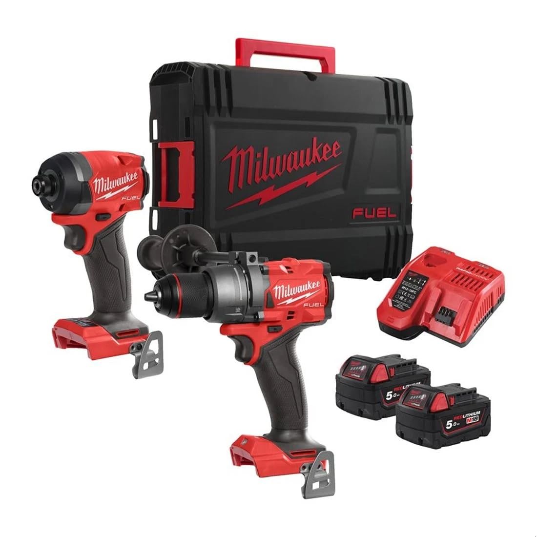 Powerpack 2 herramientas 18 V FUEL (2 x 5,0 Ah) M18 FPP2A3-502X - MILWAUKEE 4933480873