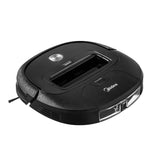 Midea Robot Aspirador VCR20B, Robot Aspirador, 3 Modos de Limpieza, Carga automática, hasta 100 min, Ideal para Pelo de Animales, alfombras y Suelos Duros, silencioso y Ultrafino