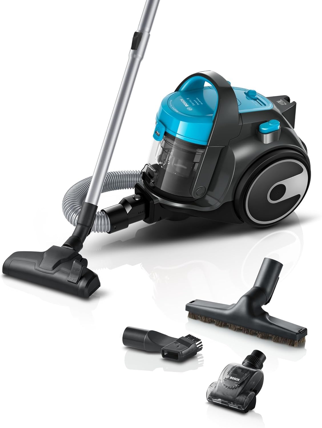 Bosch BGS05X240 GS05 Cleann'n Aspirador sin Bolsa, 700 W, 78 Decibeles, Turquesa