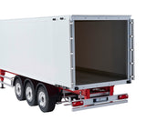 Carson 500907792 1:14 3 Ejes Remolque de Maleta Ver.III Blanco - RC Truck, Piezas de Repuesto, Piezas de Tuning, Accesorios, fabricación de maquetas, Escala 1:14, Remolque de Camiones