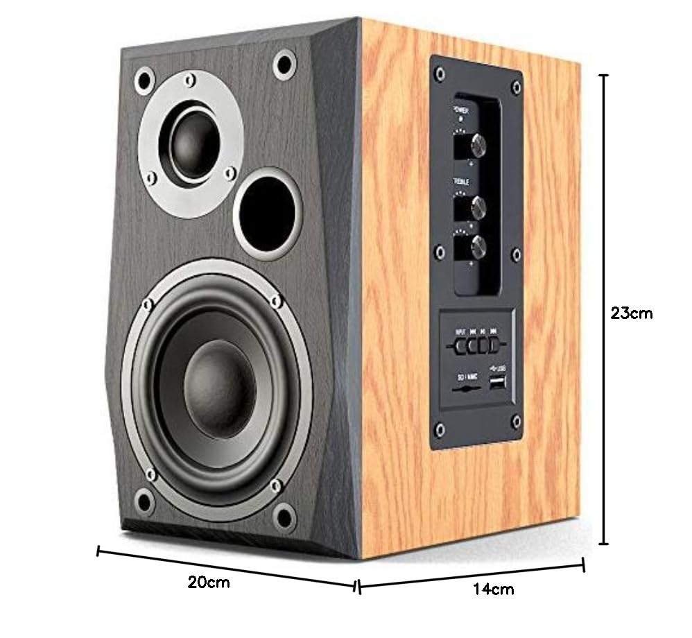 Wiibo Neo 50 Altavoces Estantería Bluetooth Activos 50W. Pareja