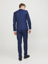 JACK & JONES PREMIUM Jprsolaris Blazer Noos, Chaqueta de Traje Hombre, Azul (Medieval Blue Medieval Blue), 44