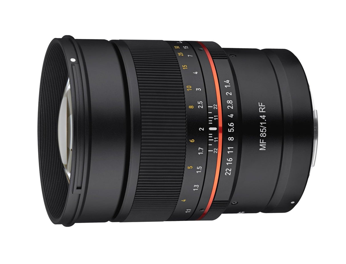ROKINON Teleobjetivo Sellado de Alta Velocidad F1.4 de 85 mm para cámaras Canon R sin Espejo