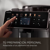 Saeco GranAroma Cafetera Superautomática - 16 Variedades de Café, Pantalla en Color Intuitiva, 6 Perfiles de Usuario, Molinillo de Cerámica (SM6585/00)