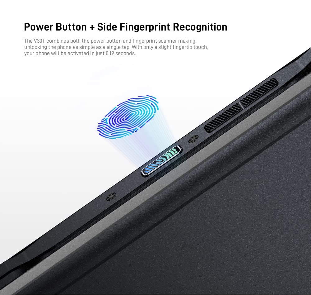 Doogee V30T 12GB/256GB Negro Mármol - Teléfono móvil Marca