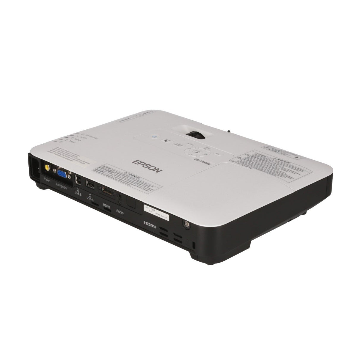 Epson EB-1780W - Proyector (3000 Lúmenes ANSI, 3LCD, WXGA (1280x800), 16:10, 762-7620 mm (30-300"), 1,35-1,62 m)
