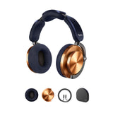 Dyson Ontrac Auriculares inalámbricos con cancelación Activa de Ruido – 55h de autonomía – Bluetooth 5.0 – Carga rápida de 10 min – 6 Hz a 21 kHz – Estuche de protección – (Azul de Prusia/Cobrizo)