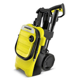 Kärcher Hidrolimpiadora K 4 Compact, presión: máx. 130 Bar, caudal: 420 l/h, Rendimiento: 30 m²/h, Filtro de Agua, Peso: 11 kg, Manguera y Pistola de Alta presión, Boquilla Turbo, Lanza pulverizadora